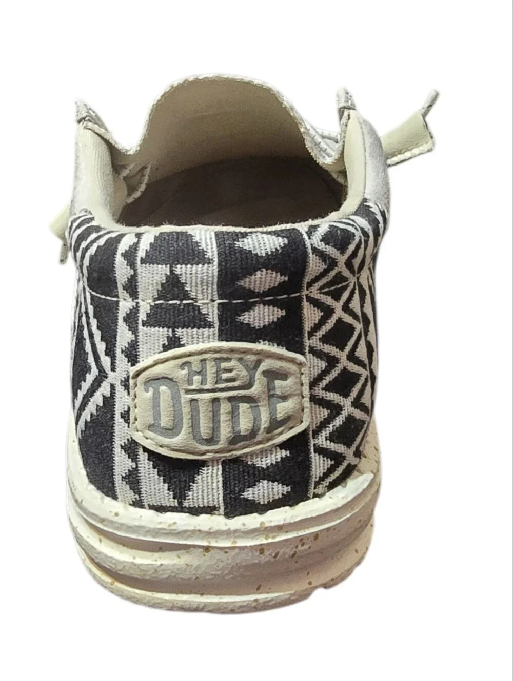 NWT Hey Dude Wally Southwestern Geometric Canvas Loafers Men’s 9 / Women’s 11